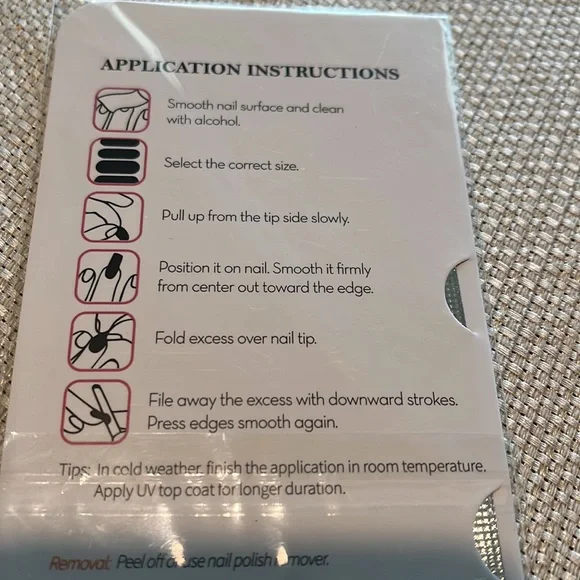 NEW LV set colorful nail wrap stickers - Picture 3 of 4